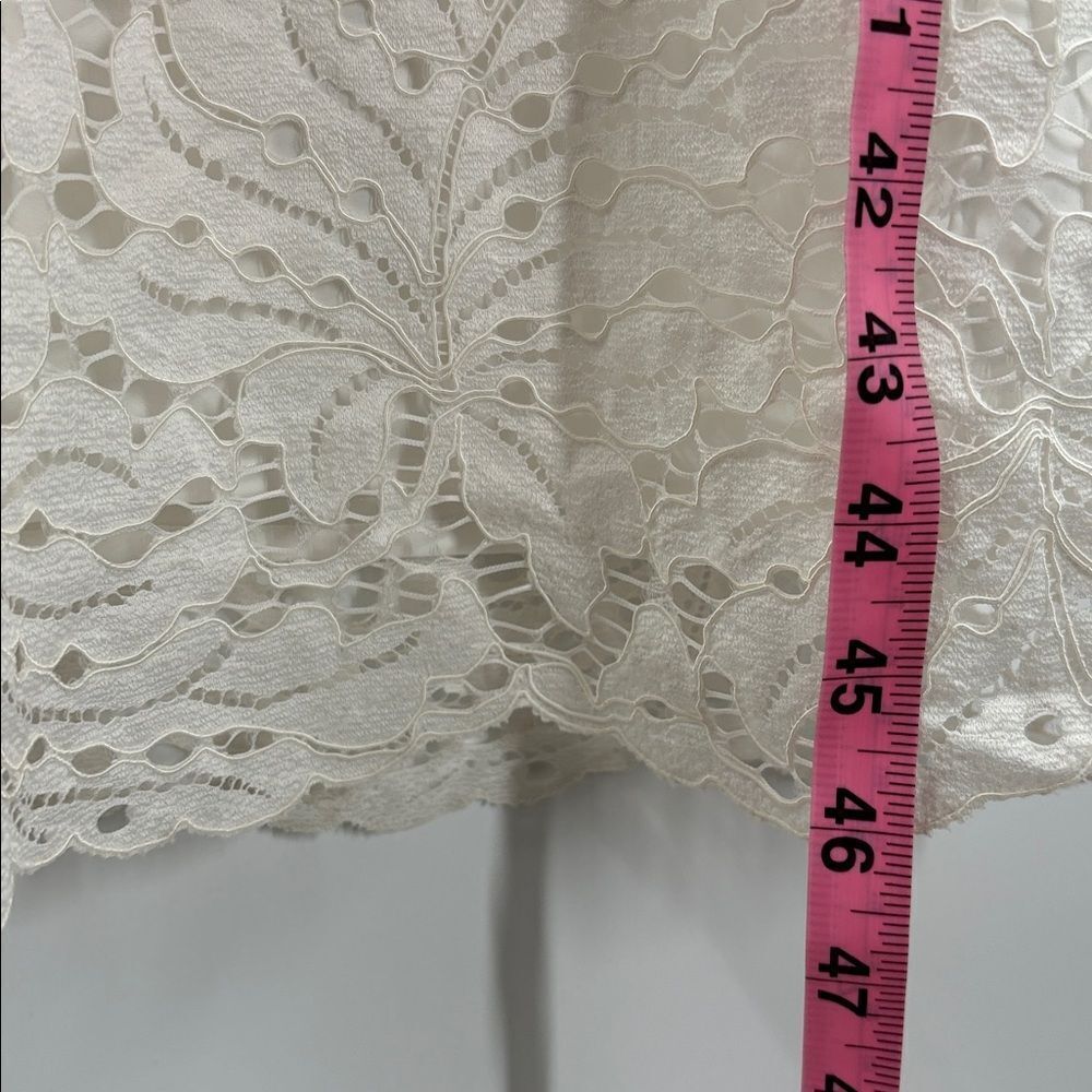 Trina Turk White Lace Midi Dress - Picture 10 of 13